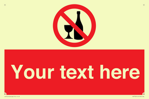 Custom prohibition no alcohol